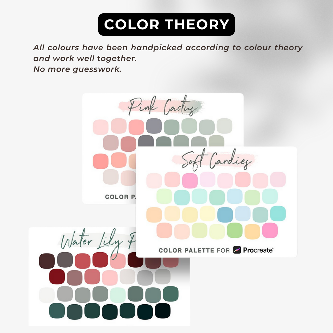 Procreate Color Odyssey – 180+ Palettes, 5500+ Procreate Colors