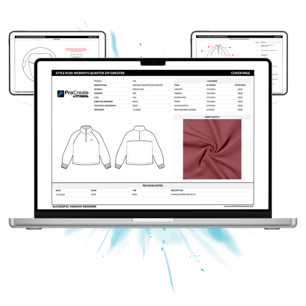 Ultimate Fashion Tech Pack Template